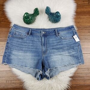Old Navy high rise OG straight denim jean shorts 20